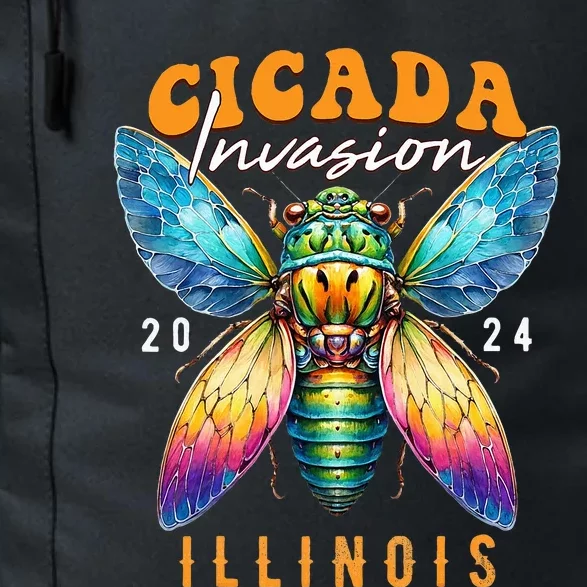 Cicada Invasion Illinois 2024 Insect Broods Xix And Xiii Daily Commute Backpack