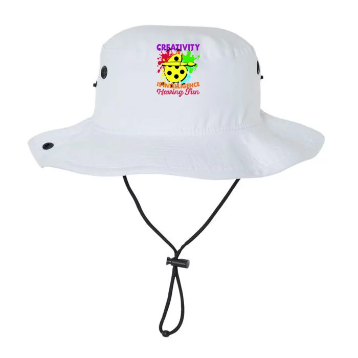 Creativity Is Intelligence Having Fun Legacy Cool Fit Booney Bucket Hat