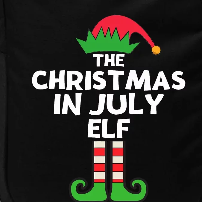 Christmas In July Elf Summer Beach Vacation Party Pajama Impact Tech Backpack