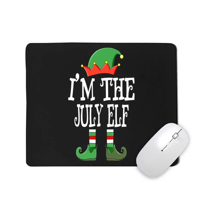 Christmas In July Elf Group Matching Family Christmas Gift Mousepad