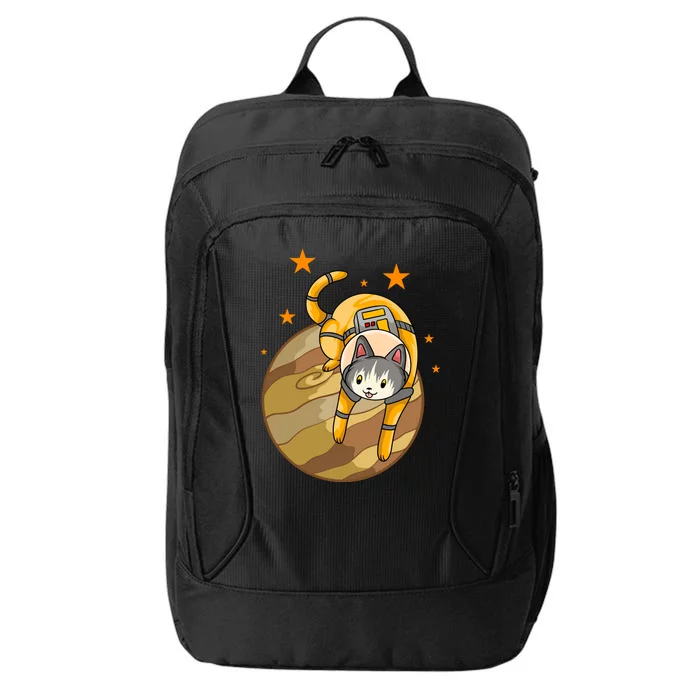 Cat In Jupiter City Backpack