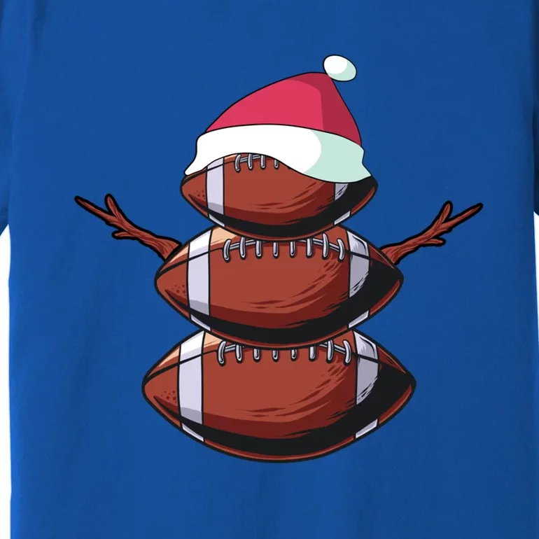 Christmas In July Summer Football Snow Gift Premium T-Shirt