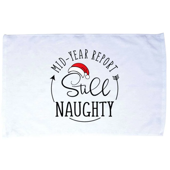 Christmas In July Mid Year Report Still Naughty Vacation Microfiber Hand Towel