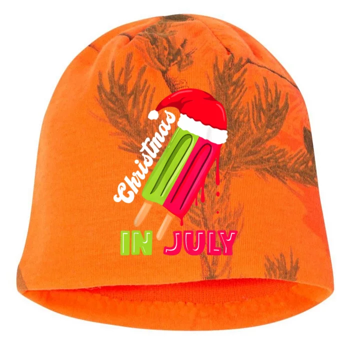 Christmas In July Watermelon Ice Pops Fun Christmas In July Kati - Camo Knit Beanie