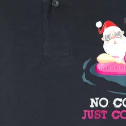 Christmas In July No Cookies Just Cocktails Summer Flamingo Softstyle Adult Sport Polo