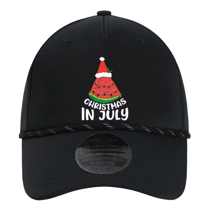 Christmas In July Watermelon Xmas Tree Summer Performance The Dyno Cap