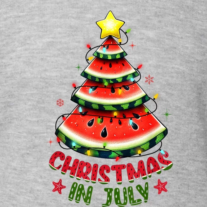 Christmas In July Shirts Women Watermelon Xmas Tree Toddler Sweatshirt