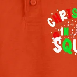 Christmas In July Squad Funny Christma Summer Dry Zone Grid Performance Polo