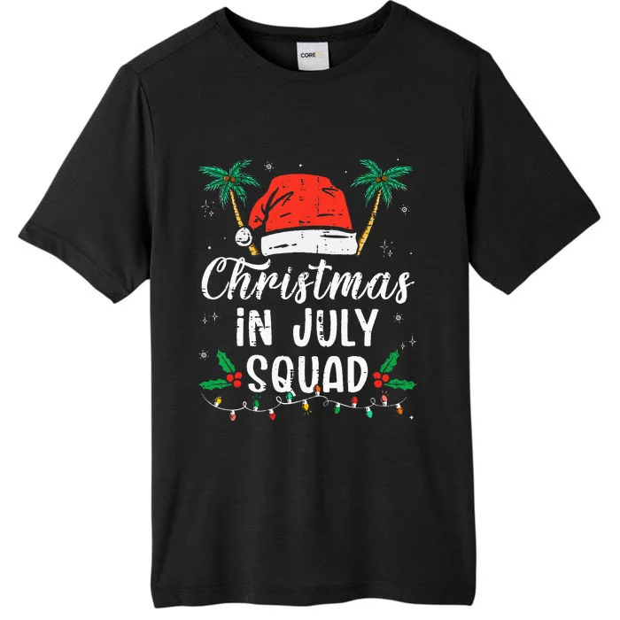 Christmas In July Squad Funny Summer Xmas ChromaSoft Performance T-Shirt