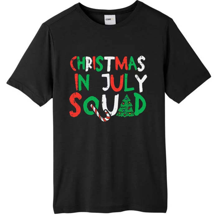 Christmas In July Squad Funny Summer Xmas ChromaSoft Performance T-Shirt