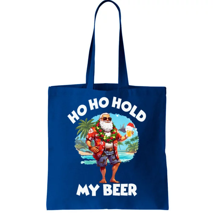 Christmas In July Summer Santa Sunglasses Tote Bag