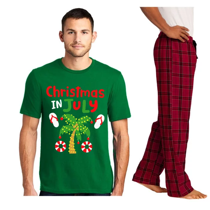 Christmas in July Funny Summer Xmas Pajama Set