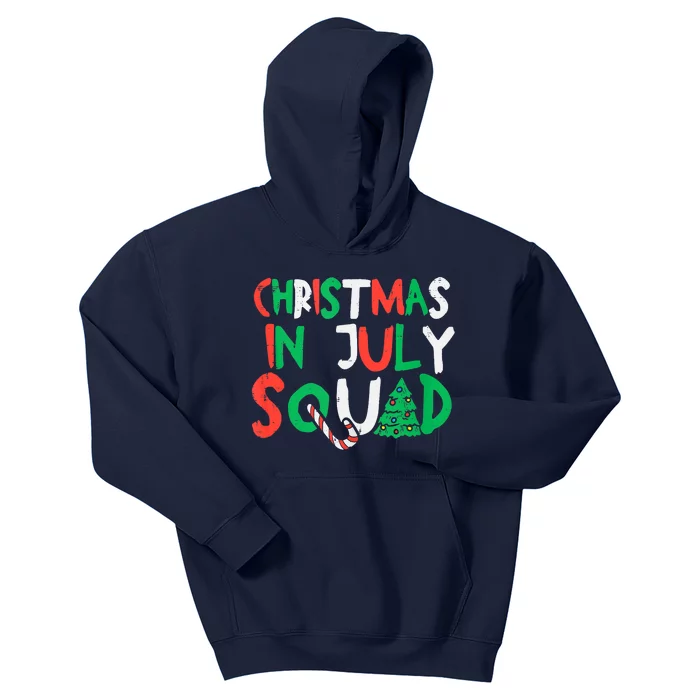 Christmas In July Squad Funny Summer Xmas Men Women Kids Hoodie