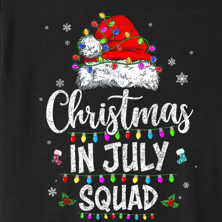 Christmas In July Squad Funny Summer Xmas Men Women Kids ChromaSoft Performance T-Shirt