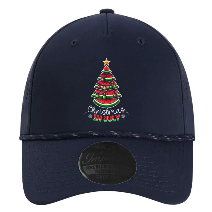 Christmas In July Watermelon Xmas Tree Summer Performance The Dyno Cap