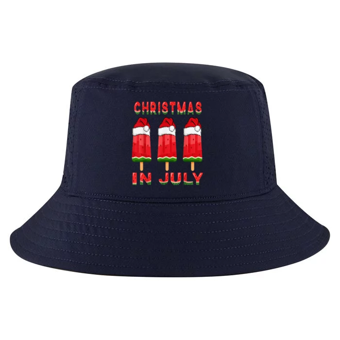 christmas in july watermelon ice pops, fun christmas in july Cool Comfort Performance Bucket Hat