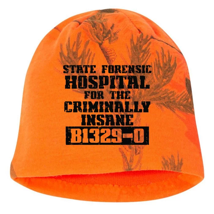 Criminally Insane Jail Inmate Prisoner Fun Halloween Costume Kati - Camo Knit Beanie