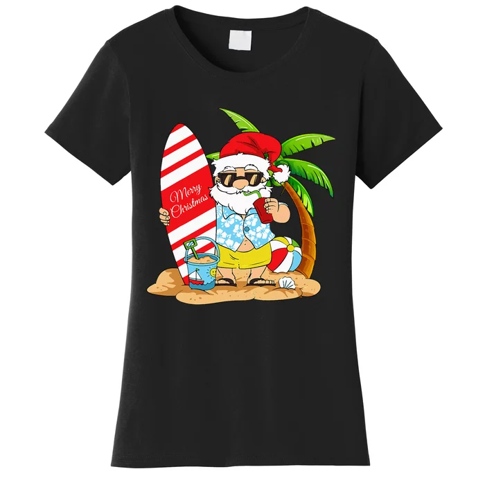 Christmas In July Summer Beach Vacation Women's T-Shirt