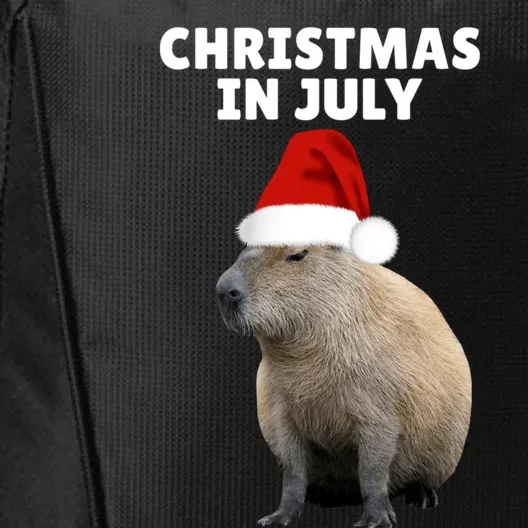 Christmas In July Capybara Ok I Pull Up City Backpack