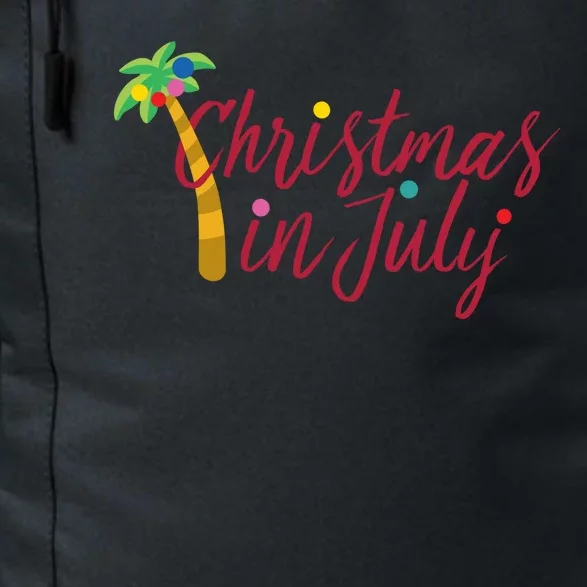 Christmas In July Palm Tree Daily Commute Backpack