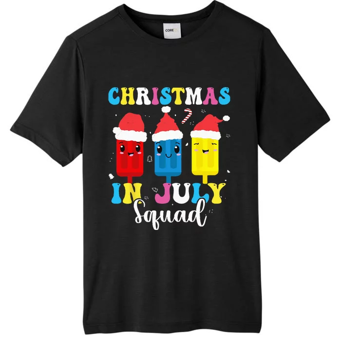 Christmas In July Squad Funny Summer Xmas ChromaSoft Performance T-Shirt