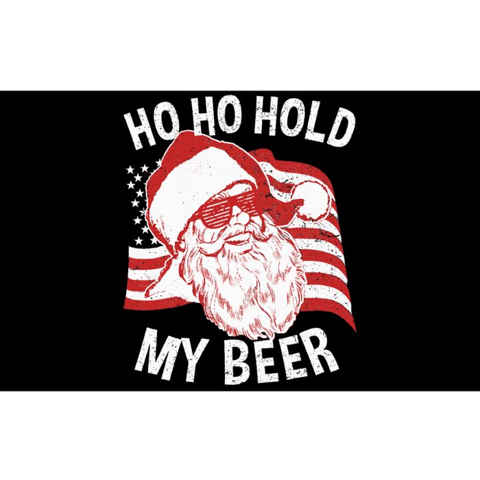 Christmas In July Santa Ho Ho Hold My Beer Bumper Sticker