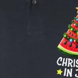 Christmas In July Watermelon Xmas Tree Summer Women Softstyle Adult Sport Polo