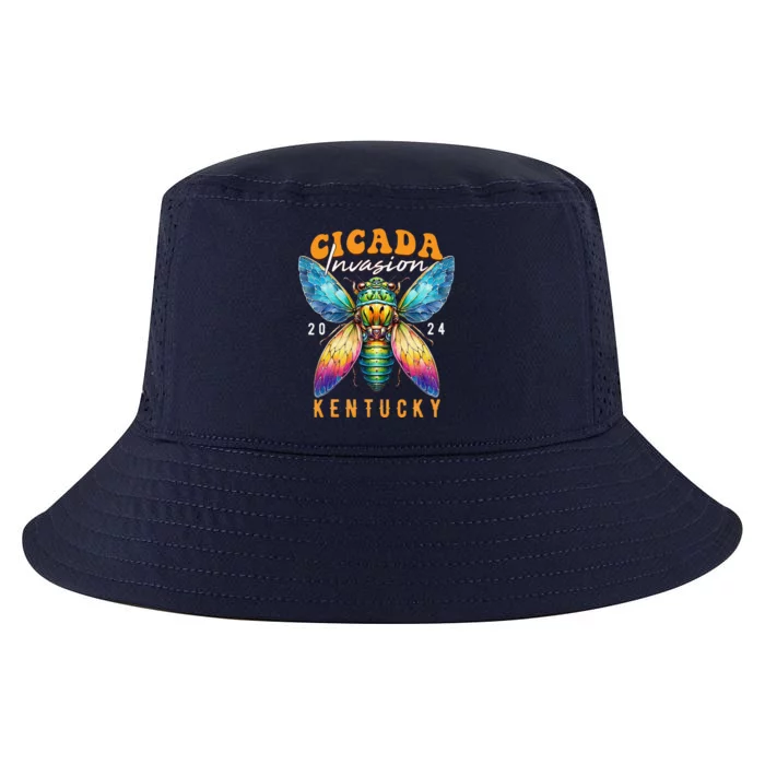 Cicada Invasion Kentucky 2024 Insect Broods Xix And Xiii Cool Comfort Performance Bucket Hat