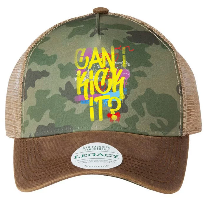 Can I Kick It 80s 90s Hip Hop Bboy Old School Rap Graffiti Legacy Tie Dye Trucker Hat