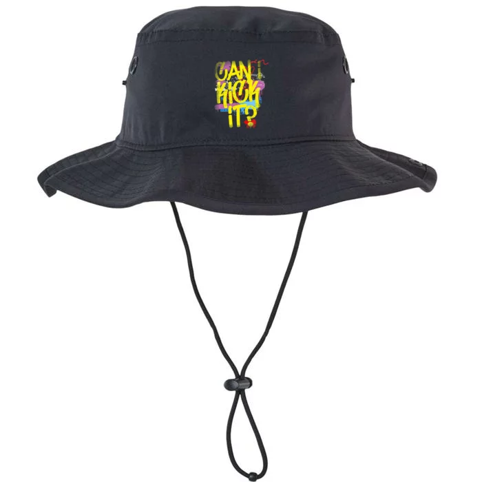 Can I Kick It 80s 90s Hip Hop Bboy Old School Rap Graffiti Legacy Cool Fit Booney Bucket Hat