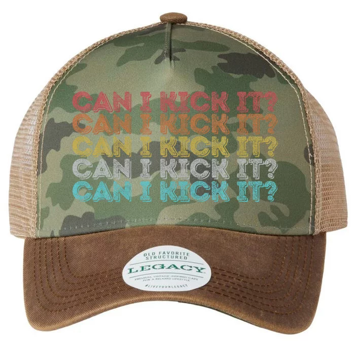 Can I Kick It Novelty Vintage Retro Hip Hop Can I Kick It Legacy Tie Dye Trucker Hat