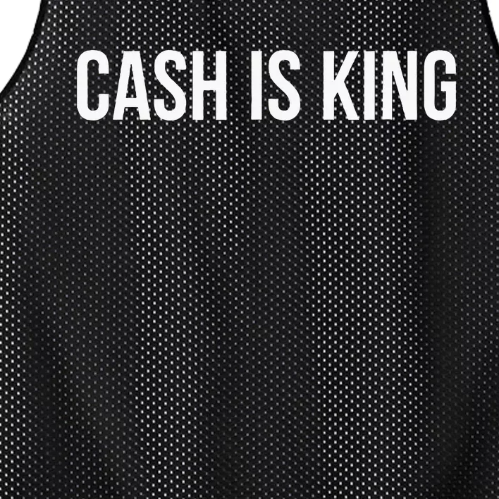 Cash Is King Mesh Reversible Basketball Jersey Tank