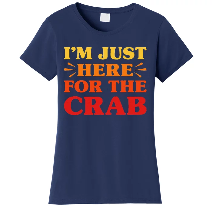 Crab I Love Crab Funny Food Lover Women's T-Shirt