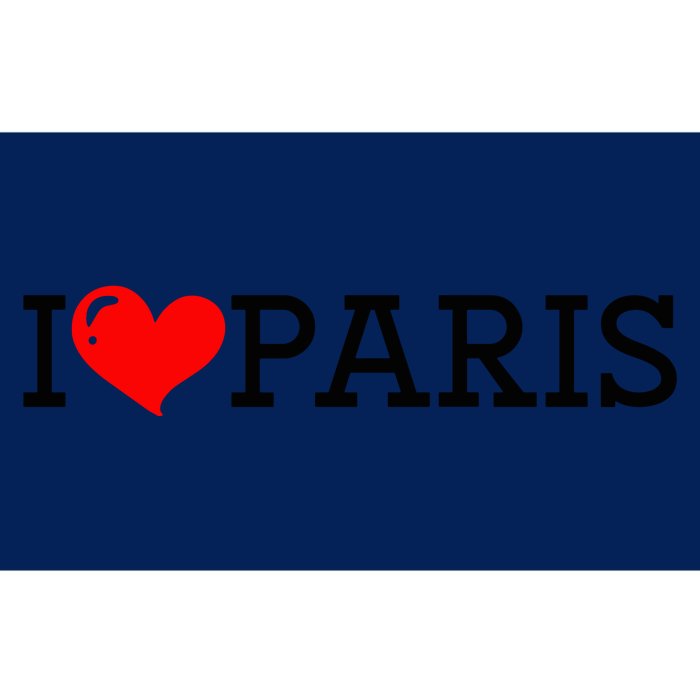 Cool I Love Paris Bumper Sticker