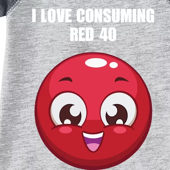 Cuntmama I Love Consuming Red 40 Infant Baby Jersey Bodysuit