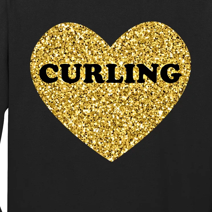 Curling I Love Curling Gift Long Sleeve Shirt