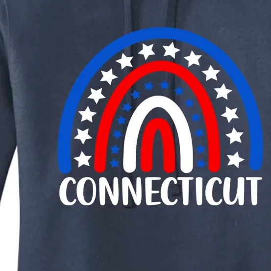 Connecticugift I Love Connecticut Usa Gift Women's Pullover Hoodie