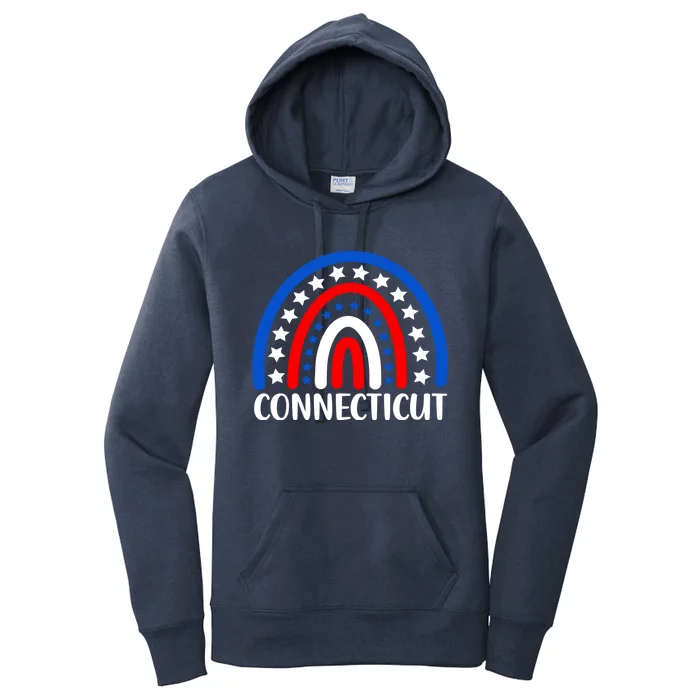 Connecticugift I Love Connecticut Usa Gift Women's Pullover Hoodie