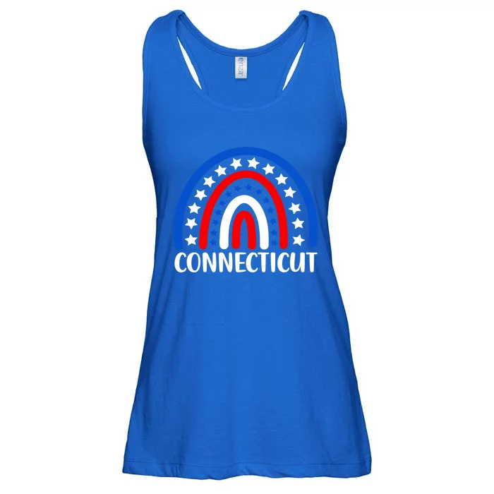 Connecticugift I Love Connecticut Usa Meaningful Gift Ladies Essential Flowy Tank