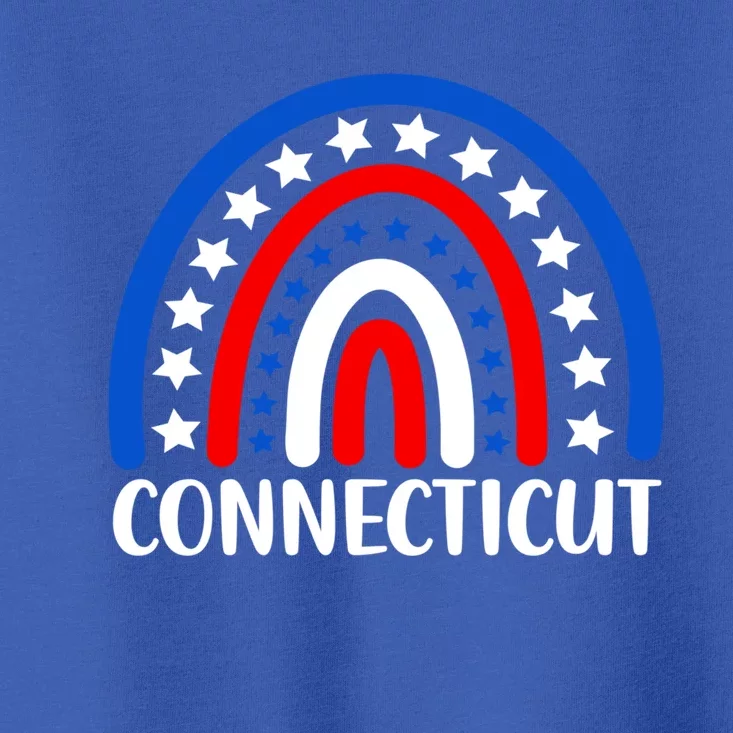 Connecticugift I Love Connecticut Usa Meaningful Gift Toddler T-Shirt