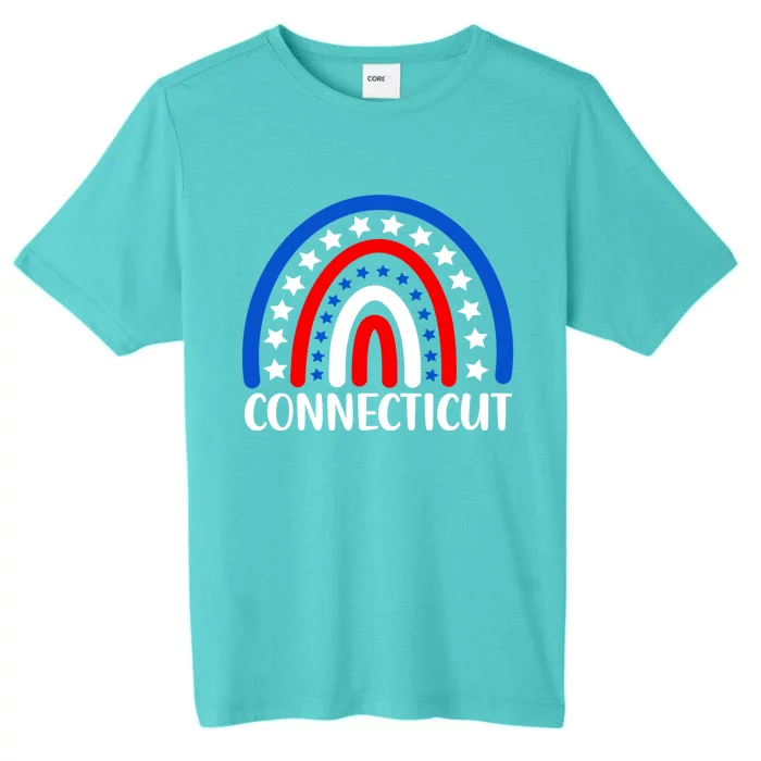 Connecticugift I Love Connecticut Usa Meaningful Gift ChromaSoft Performance T-Shirt