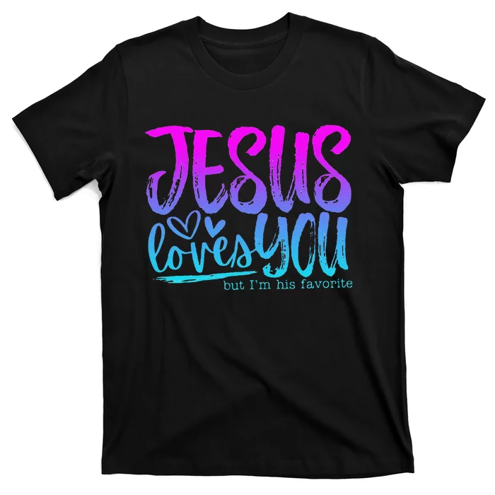 Christian I Love Jesus But I Cuss A Little T-Shirt