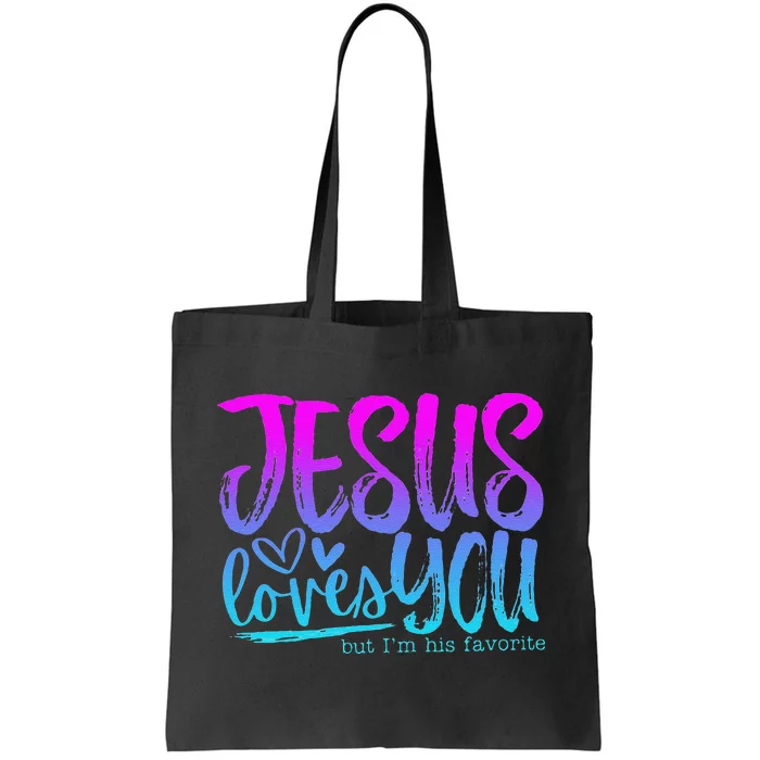 Christian I Love Jesus But I Cuss A Little Tote Bag