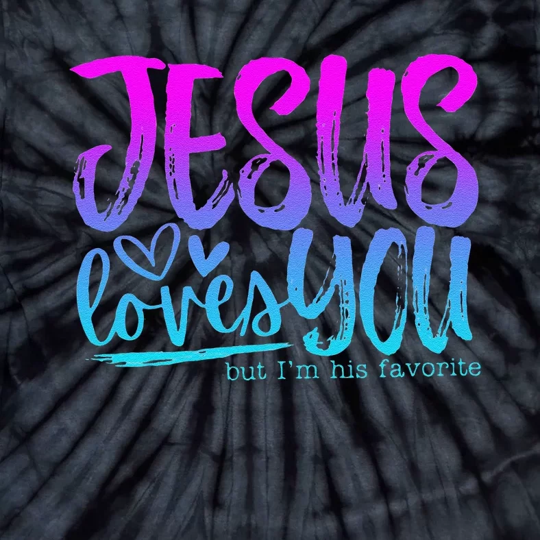 Christian I Love Jesus But I Cuss A Little Tie-Dye T-Shirt