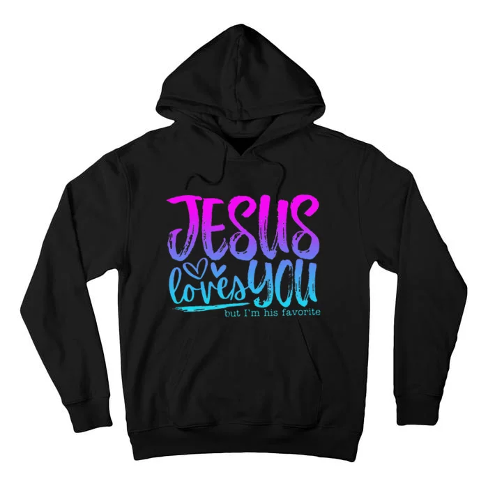 Christian I Love Jesus But I Cuss A Little Tall Hoodie