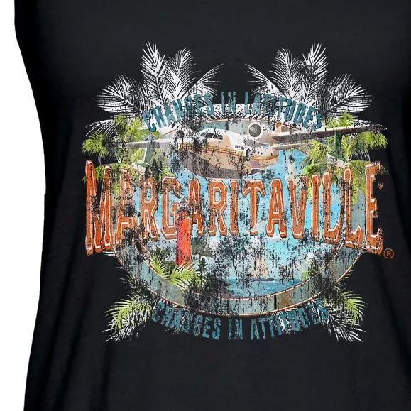 Changes In Latitudes Changes In Attitudes Ladies Essential Flowy Tank