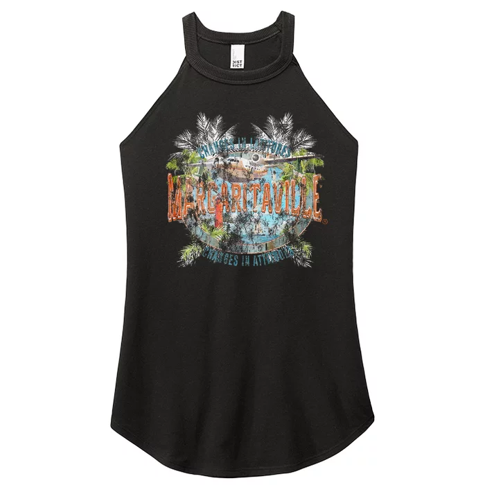 Changes In Latitudes Changes In Attitudes Women’s Perfect Tri Rocker Tank