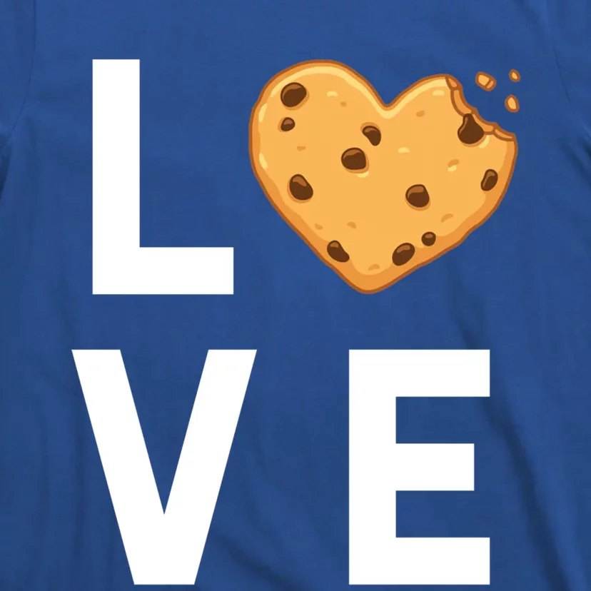 Cute I Love Chocolate Chip Cookies Gift T-Shirt