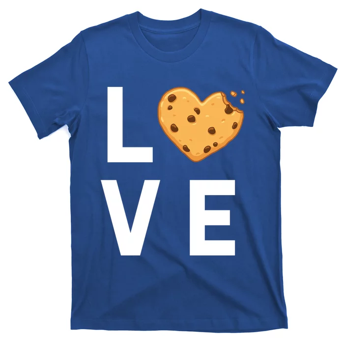 Cute I Love Chocolate Chip Cookies Gift T-Shirt