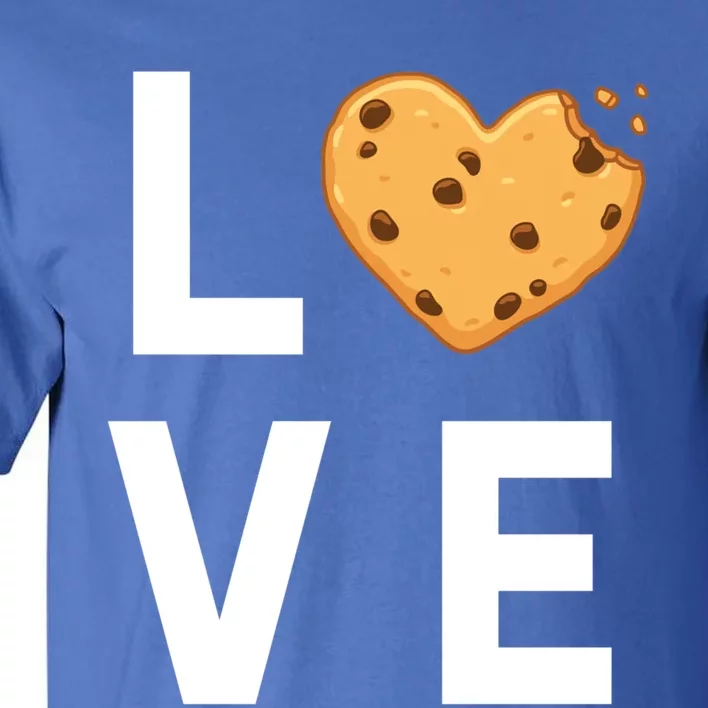 Cute I Love Chocolate Chip Cookies Gift Tall T-Shirt